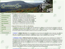 Tablet Screenshot of cumberlandcovepoa.com